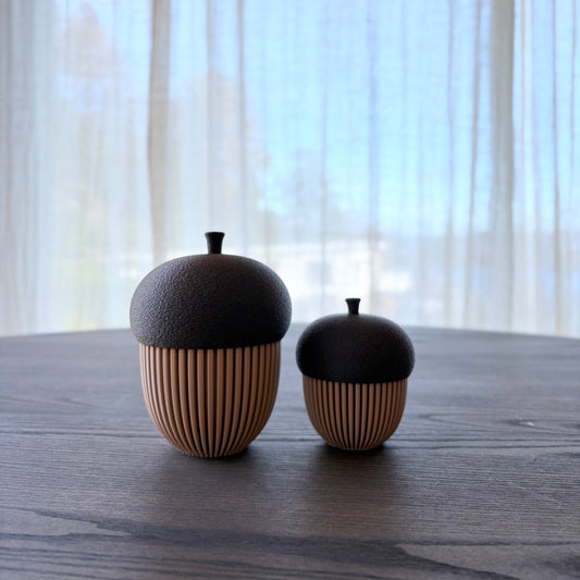 Eikenøtt dekor – sett med to